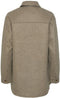 PIECES PCJUDY - Shacket - V-Hals met knoopsluiting - M