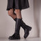 PS Poelman Loki - Chelsea Boots - Chunky zool 5 cm - Zwart - Dames - Maat 36