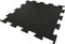 Fitness Vloer Interlock 8 mm full black 100x100x0,8cm