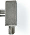 Nedis Satelliet- en Antenne-Adapter - F-Female / IEC (Coax) Male - IEC (Coax) Female - Vernikkeld - 75 Ohm - Recht - Metaal - Metaal / Zilver - 1 Stuks - Envelop