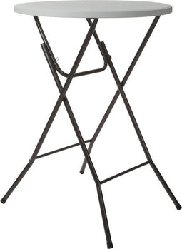 Perel Klaptafel - Opvouwbaar - Weerbestendig - Wit 80 x 110 cm