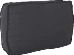 vidaXL - Palletkussen - voor - Rugsteun - Zwart - 70x40x12 - cm - Oxford - Stof