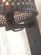 GOOD&MOJO Wandlamp Java - Bamboe/Zwart - 30x22x52cm - Binnen Modern