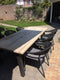 Taste 4SO Sienna stapelbare tuinstoel - mid grey