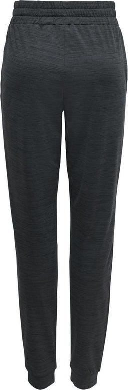Only Play Orlana - Trainingsbroek - Normale fitting met steekzakken - Zwart Melange