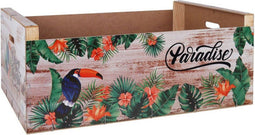 Opbergbak Confortime Paradise Hout (58 x 39 x 21 cm)