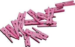 Jep-Party Roze 20 Stuks Mini Knijpers 420213