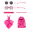 Mokki Click & Change Kinderzonnebril 0-2 Jaar Roze 2 Stuks