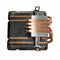 Gembird CPU-HURACAN-ARGB-X140 - CPU Koeler - 100W 4 Heatpipes RGB - Wit/Zwart