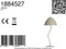 Light & Living Elimo - Tafellamp - Ø26cm - Modern - Grijs