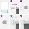 vidaXL - Rolgordijn - verduisterend - 75x230cm - stofbreedte - 70,7 - cm - polyester