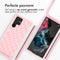 iMoshion Hoesje Geschikt voor Samsung Galaxy S22 Ultra Hoesje Met Koord - iMoshion Siliconen design hoesje met koord - Roze / Retro Pink