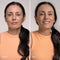 Jerome Alexander, My Color Self Adjusting Foundation - Light 30 ml - Kleurveranderende Foundation - Natuurlijk dekkende makeup met Hylaluronzuur, Niacinamide, Agrireline - 30ml - Inclusief Kabuki foundation kwast