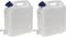 Jerrycan voor water - 1x - 2x - 3x - 10 liter - Kunststof - met kraantje en dop - Camping 2