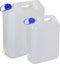 Jerrycan voor water - 20 liter - Kunststof - met kraantje en dop - Camping