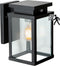 Jersey Muurlamp Bewegingssensor Zwart met LED