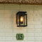 Jersey Muurlamp Bewegingssensor Zwart met LED