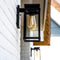 Jersey Muurlamp Zwart Large met LED