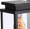 Jersey Muurlamp Zwart Large met LED