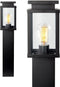 Jersey Tuinlamp Zwart 60cm met LED