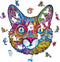 UNIDRAGON Houten Puzzel Voor Volwassenen Dier - Indrukwekkende Kat - 100 stukjes - Small 19x21 cm