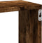 vidaXL - Wandschap - 167,5x18x68 - cm - bewerkt - hout - gerookt - eikenkleurig