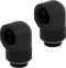 Corsair Hydro X Series - 90° Rotary Adapter - Messing - Zwart (2 stuks)
