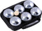 Jeu de Boules 6 bals nylon tas 3x2 ballen 720gr