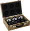 Jeu De Boules Set Gepoedercoat In Houten Doos