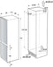 Gorenje RKI418EE1 - Inbouw koel-vriescombinatie - 189L koelruimte 71L vriesruimte - Energieklasse E