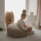 Wigiwama Teddy Ottoman / Poef - Ø65x20cm - Biscuit