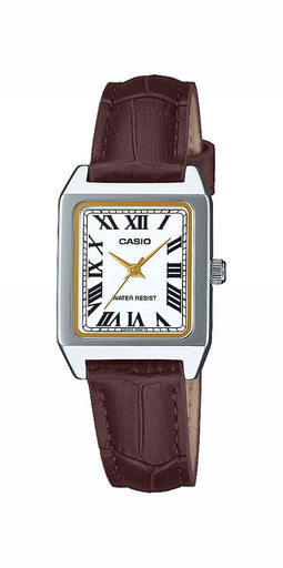 Casio Ltp-v007l-7b2 Horloge Bruin