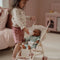 Little Dutch Poppenbuggy - Flowers & Butterflies - Inklapbaar lichtgewicht - Roze