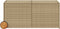 vidaXL - Tuinbox - met - wielen - 283 - L - poly - rattan - gemengd - beige