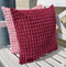 Dutch Decor ROME - Sierkussen uni 45x45 cm - Coral Blush - roze - Inclusief binnenkussen