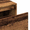 vidaXL - Halbankje - 80x40x45 - cm - bewerkt - hout - oud - houtkleurig