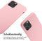 iMoshion Hoesje Geschikt voor iPhone 11 Pro Hoesje Met Koord - iMoshion Siliconen hoesje met koord - Roze