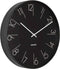 Karlsson wandklok Elegant Numbers - Kleur - Zwart