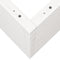 vidaXL - Plantenbak - 90x60x68,5 - cm - massief - grenenhout - wit