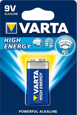 Varta 4922/1 - Alkaline Batterij - High Energy voor camera's en radio's - Zilver