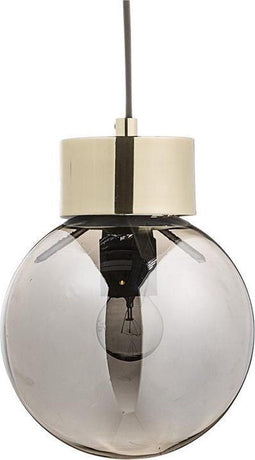 Bloomingville - Hanglamp - Ø18x22cm - Goudkleurig/Zilverkleurig