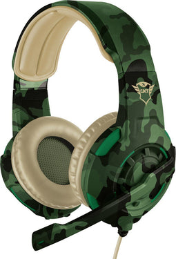 Trust GXT 310 - Gaming Headset - Multi platform - Camouflage Jungle