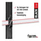 VOSS.farming Farm 156 - Schrikdraadpalen - 156 cm - Zwart (40 stuks)