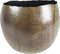 Ter Steege Bloempot-Sierpot Metaal Brons-Bruin-Groen D 25 H 19 cm