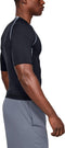 Under Armour HeatGear® Armour Compression Shirt Heren - Korte Mouw - UPF 30+ - Zwart (M)
