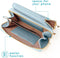 iMoshion Vegan Lederen Telefoontasje Crossbody - Blauw