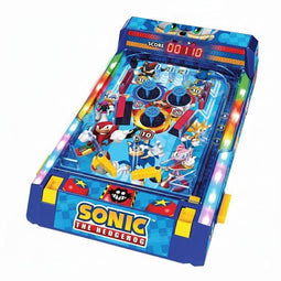 A Ambassador® Sonic Flipperkast - Arcade Pinball - Digitale Scoreteller - Blauw Wit Rood