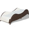 vidaXL - Ligbed - met - kussen - poly - rattan - bruin