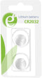 Gembird EG-BA-CR2032-01 - CR2032 Lithium knoopcelbatterij - 3V krachtige prestaties en lange levensduur