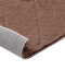 GHARO - Hoogpolig vloerkleed - Bruin - 160 x 230 cm - Polyester